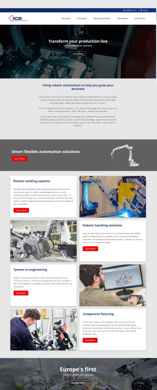 ICS Robotics homepage